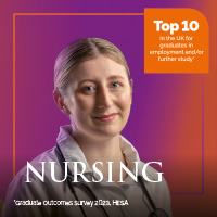 Line up including student nurses