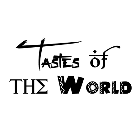 Logo for Tastes of the World at the University of Winchester