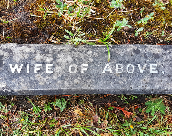 Brookwood Cemetery grave reads 