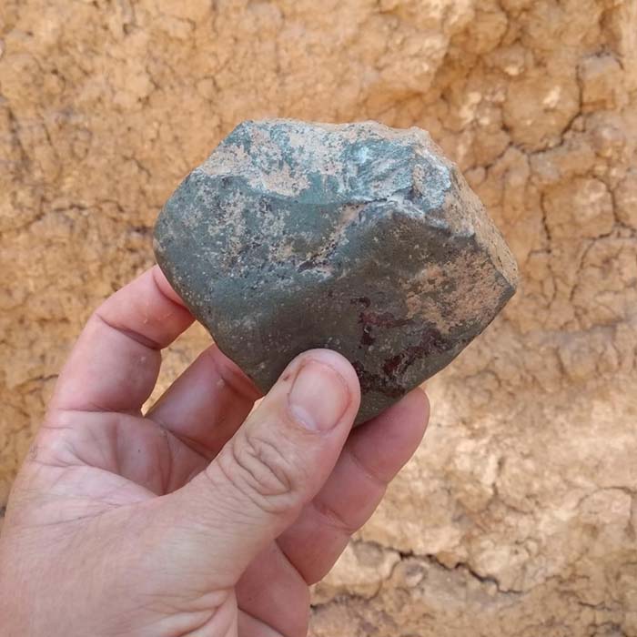 Group of archaeologists at dig site in the South caucasus