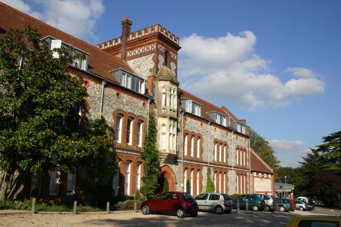 Front of West Downs Business School 