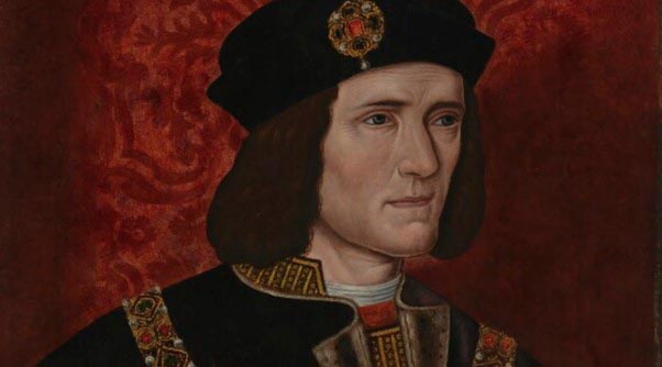 Portrait painting of Richard III