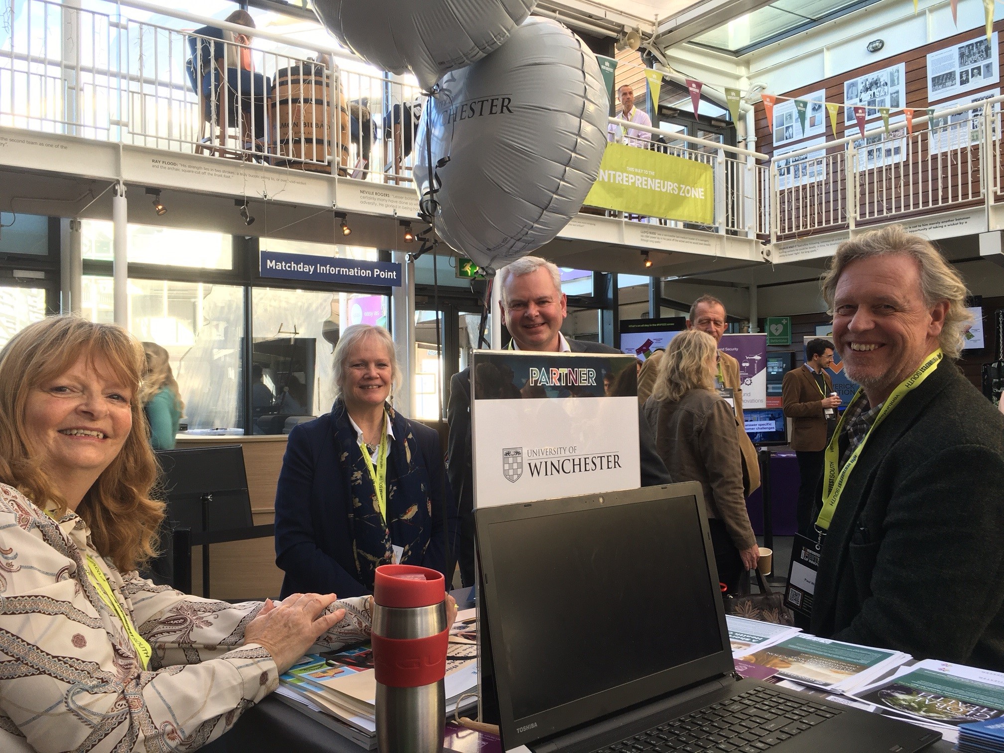 University staff at Venturefest South