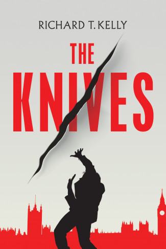 The Knives book with silhouette of scared man on cover