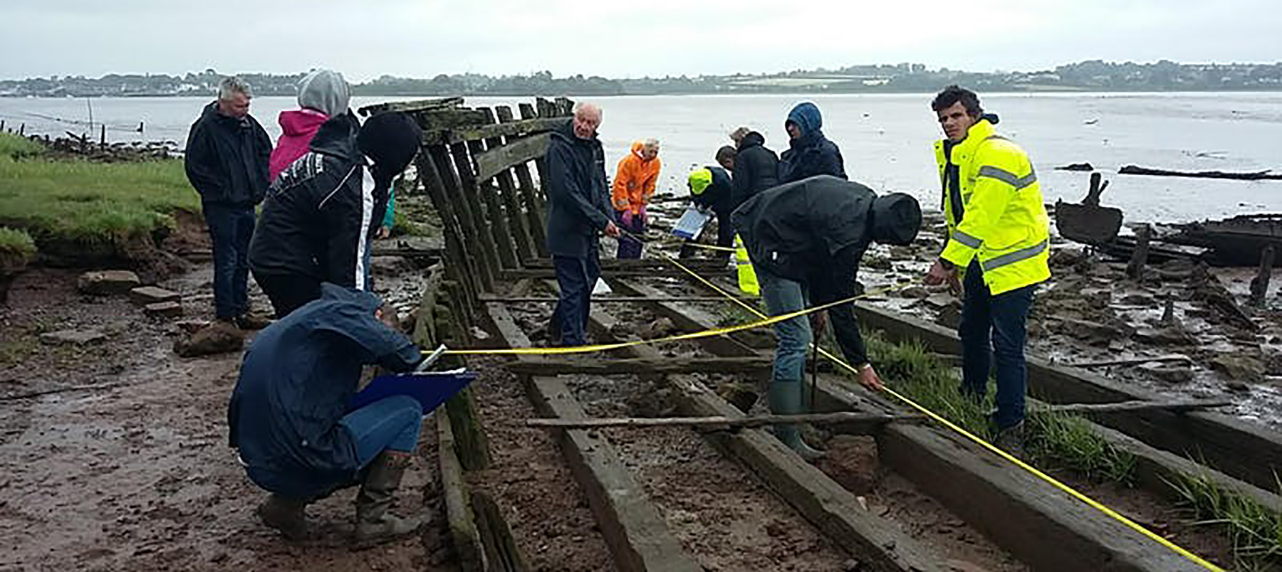 South Devon Rivers Discovery Project fieldwork - image CITiZAN