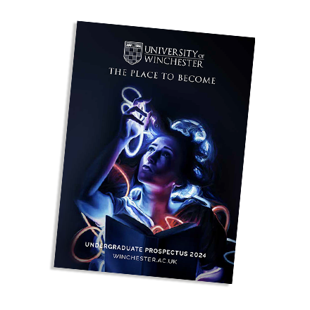 Front cover of the 2024 Undergraduate Prospectus