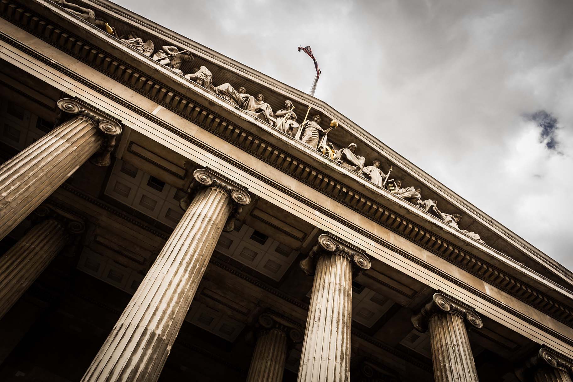 Front of British Museum