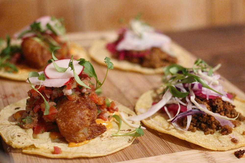 Plate of tacos