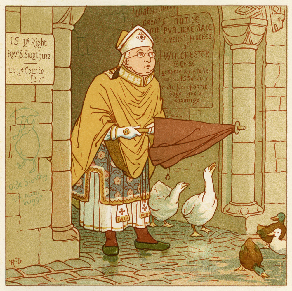 Illustration of St Swithun
