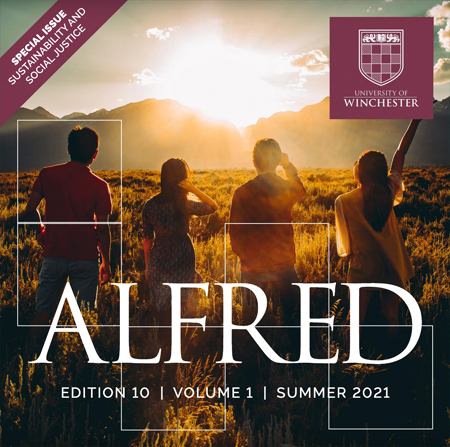 Front cover of Alfred Journal Volume 1 Summer 2020