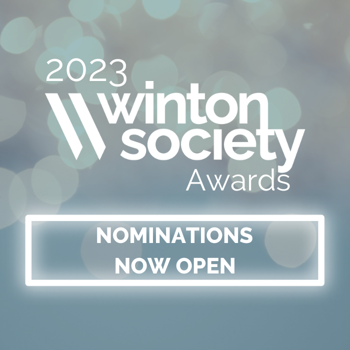 Winton Society Awards 2023: Nominations Now Open