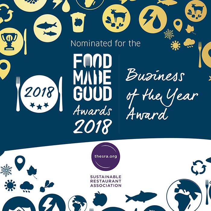Food Made Good Award 2018 Business of the Year logo
