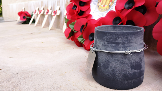 Remembrance Day Creully pot