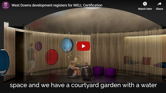Still from West Downs Well Certification registration video
