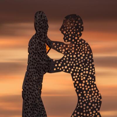 Molecule statue in Berlin