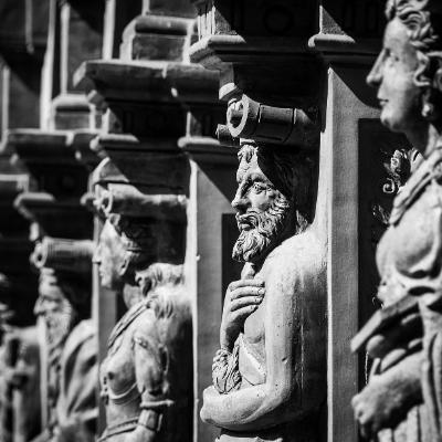 Historical statues